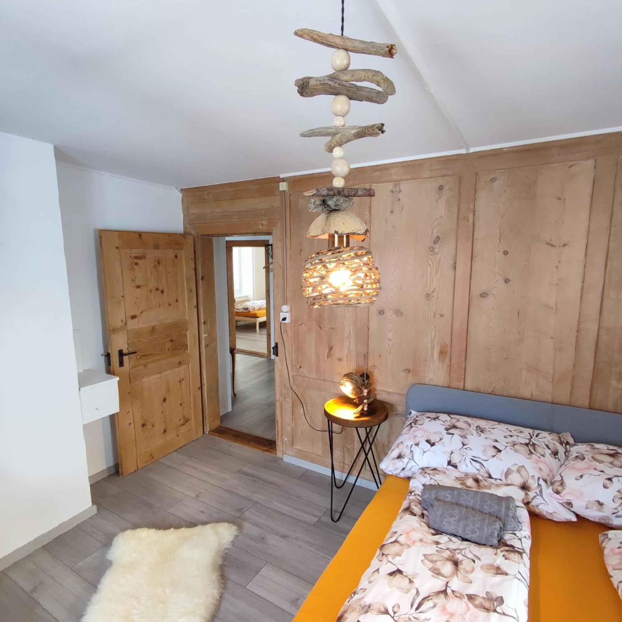 Ferienwohnung Haus Albula Alvaneu Exterior foto